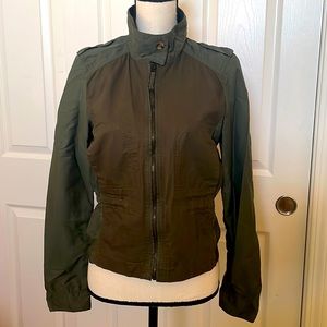 Lucky army green utility jacket